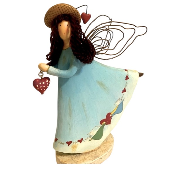 Russ Berrie Other - Vintage girl dancer by Russ Handpainted Angel Figurine - Peace & Plenty.
